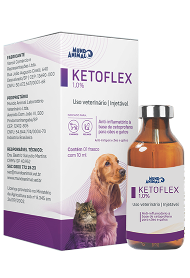 KETOFLEX 1.0% INJECTABLE (KETOPROFEN)
