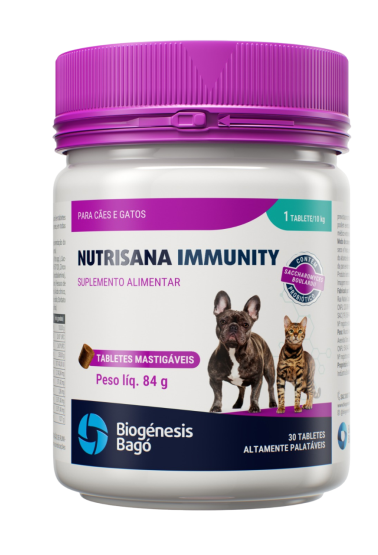 NUTRISANA IMMUNITY-Tabletes Mastigáveis