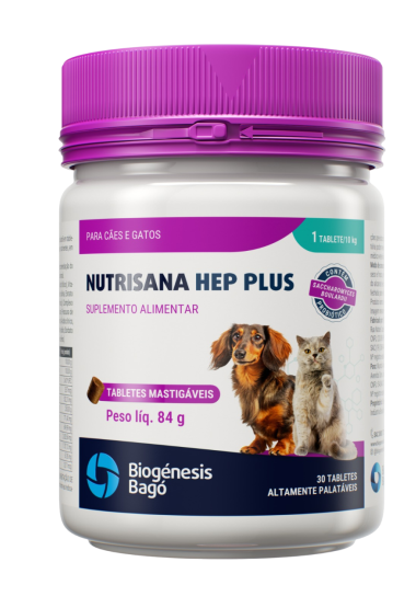 NUTRISANA HEP PLUS-TABLETES MASTIGÁVEIS